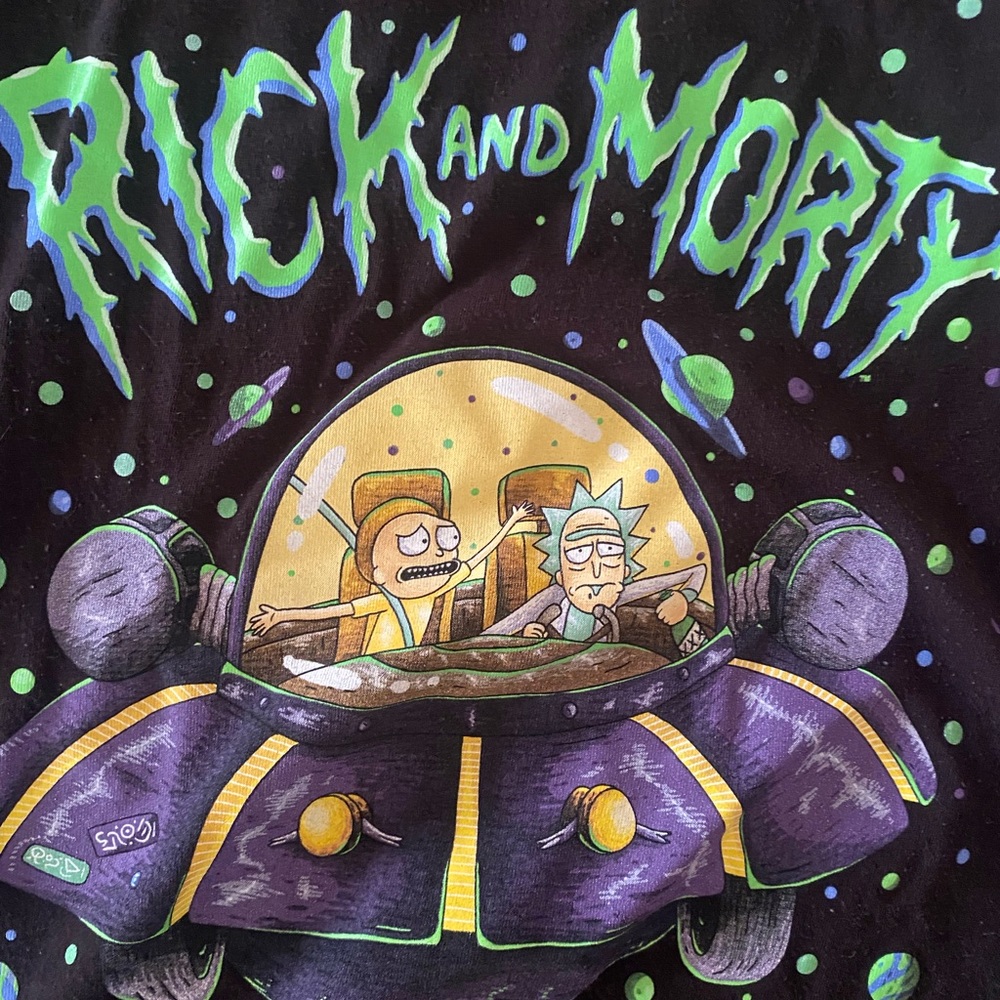 Rick and Morty shirt